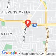 View Map of 4050 Moorpark Avenue,San Jose,CA,95117